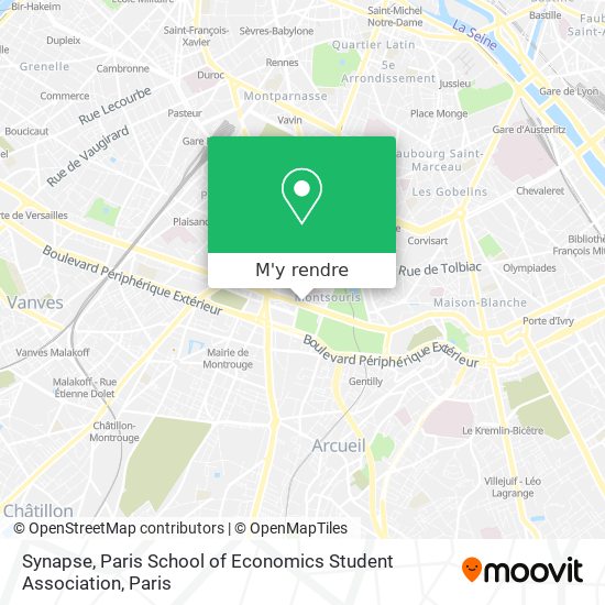 Synapse, Paris School of Economics Student Association plan