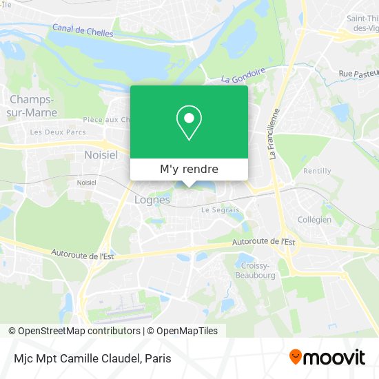 Mjc Mpt Camille Claudel plan