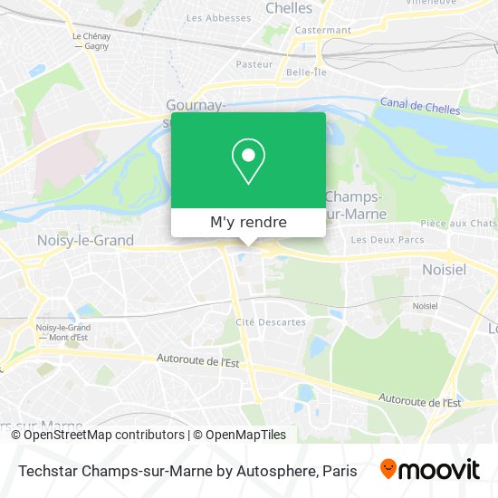 Techstar Champs-sur-Marne by Autosphere plan