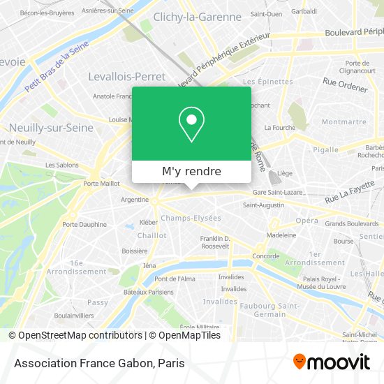 Association France Gabon plan