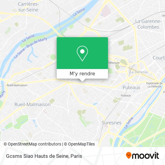 Gcsms Siao Hauts de Seine plan