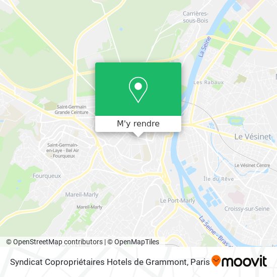 Syndicat Copropriétaires Hotels de Grammont plan