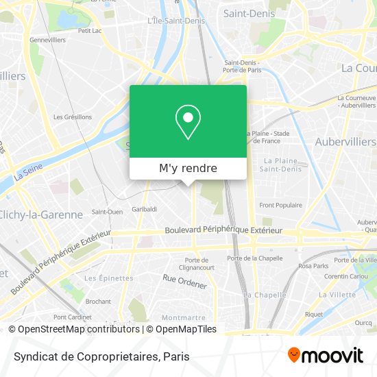 Syndicat de Coproprietaires plan