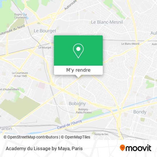 Academy du Lissage by Maya plan