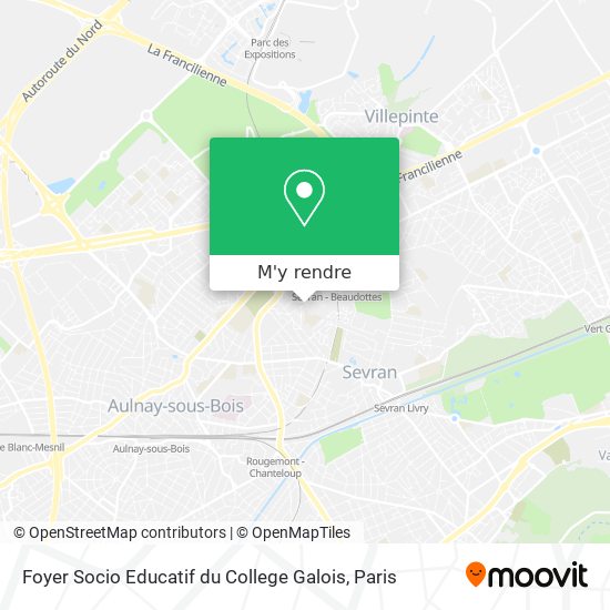 Foyer Socio Educatif du College Galois plan