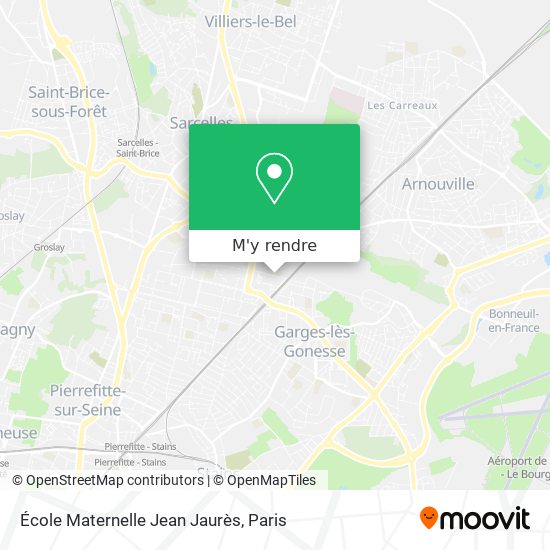École Maternelle Jean Jaurès plan
