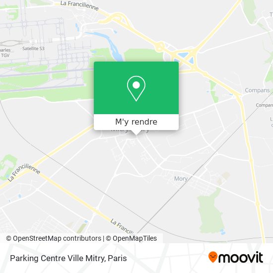 Parking Centre Ville Mitry plan
