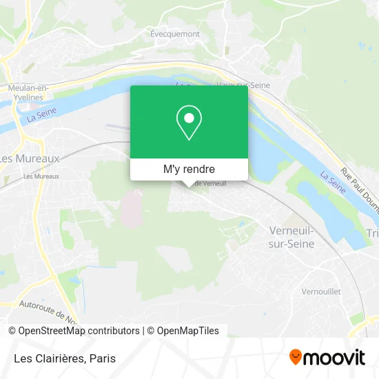 Les Clairières plan