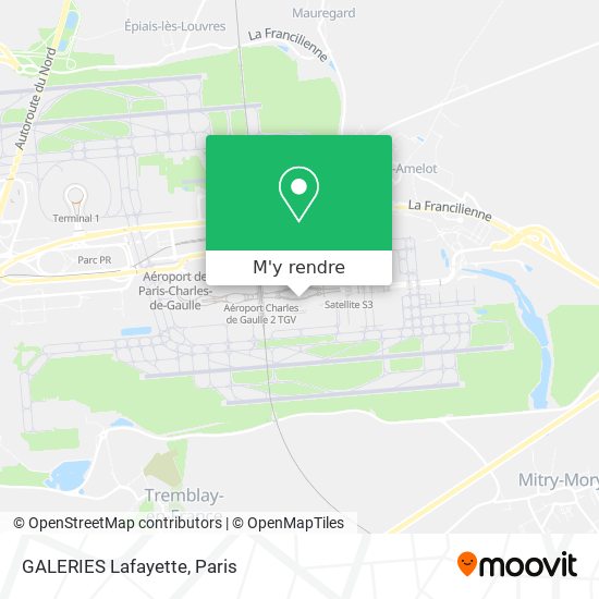 GALERIES Lafayette plan