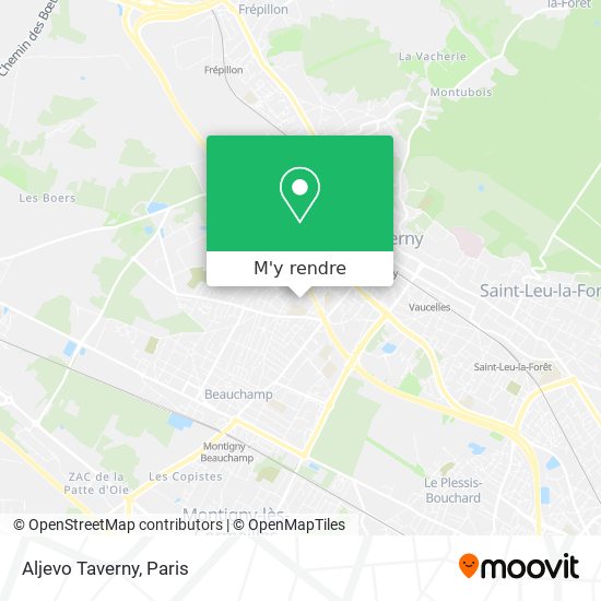 Aljevo Taverny plan