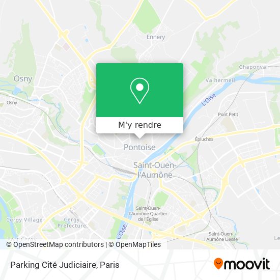Parking Cité Judiciaire plan