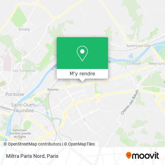 Miltra Paris Nord plan