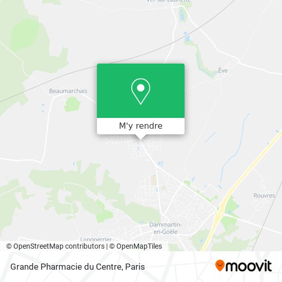 Grande Pharmacie du Centre plan