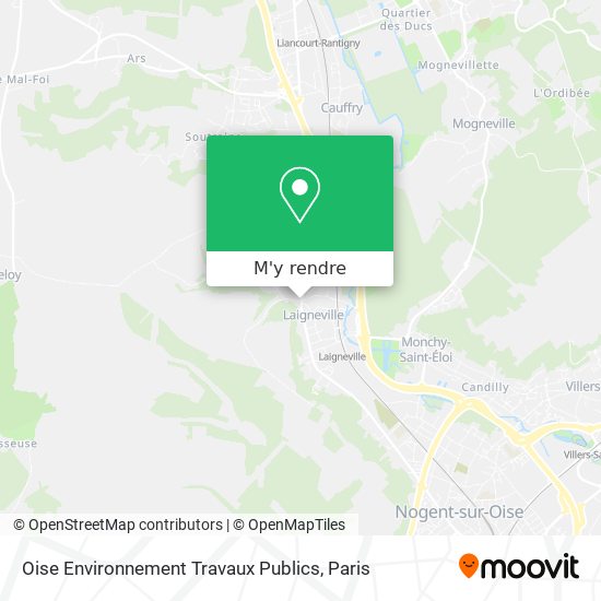 Oise Environnement Travaux Publics plan