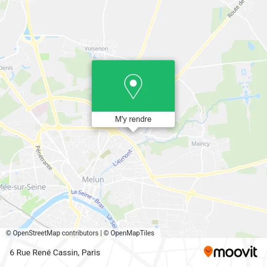 6 Rue René Cassin plan