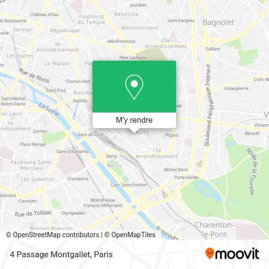 4 Passage Montgallet plan