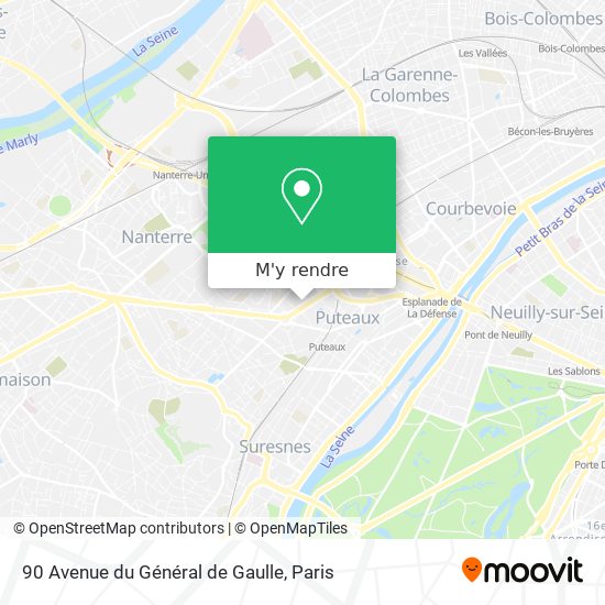 90 Avenue du Général de Gaulle plan