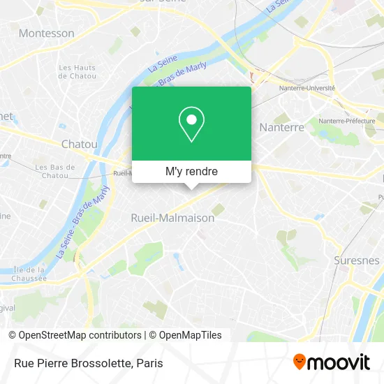 Rue Pierre Brossolette plan