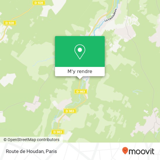 Route de Houdan plan