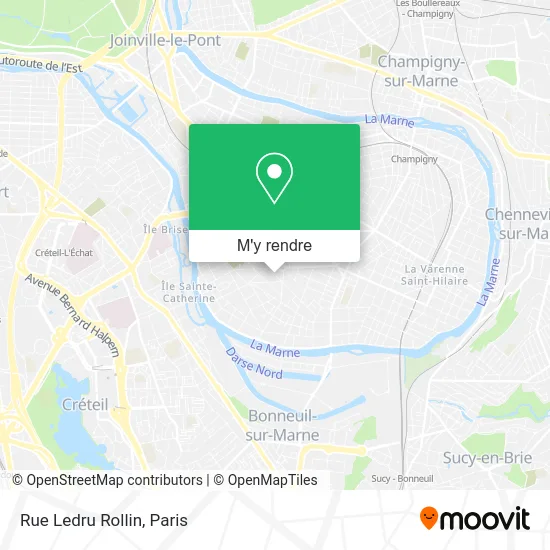 Rue Ledru Rollin plan