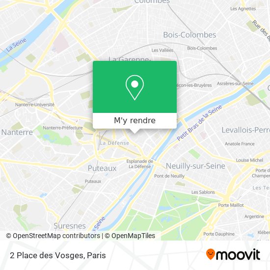 2 Place des Vosges plan