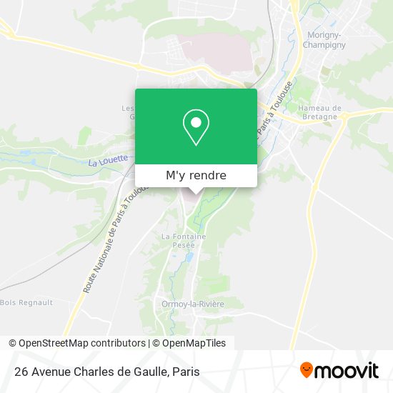 26 Avenue Charles de Gaulle plan