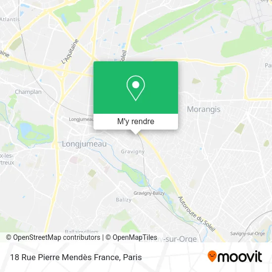 18 Rue Pierre Mendès France plan