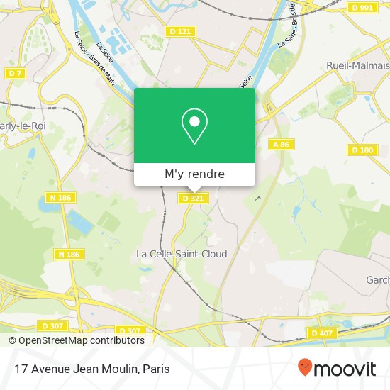 17 Avenue Jean Moulin plan