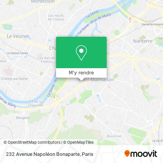 232 Avenue Napoléon Bonaparte plan