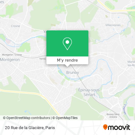 20 Rue de la Glacière plan