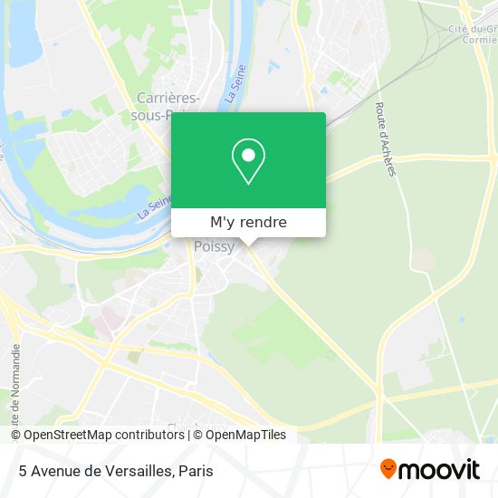 5 Avenue de Versailles plan