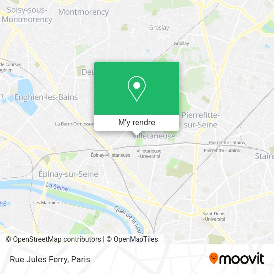 Rue Jules Ferry plan