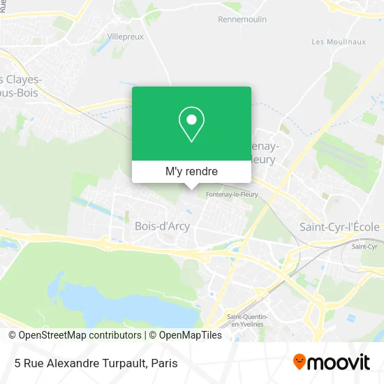 5 Rue Alexandre Turpault plan