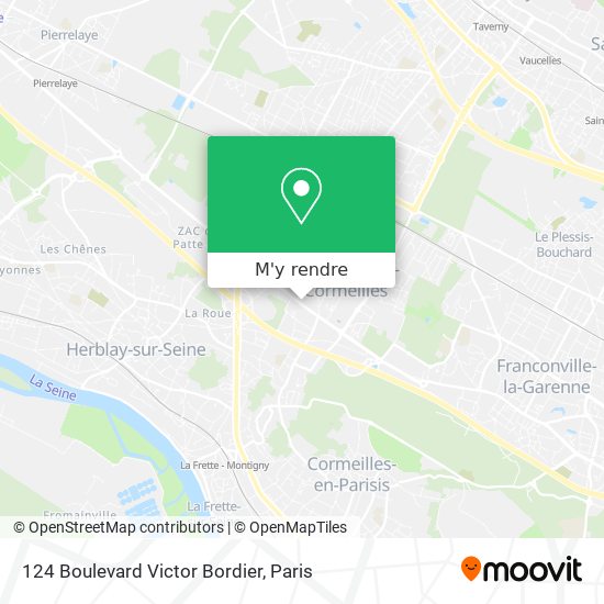124 Boulevard Victor Bordier plan