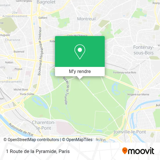 1 Route de la Pyramide plan