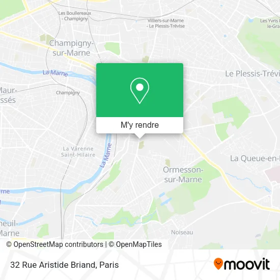 32 Rue Aristide Briand plan