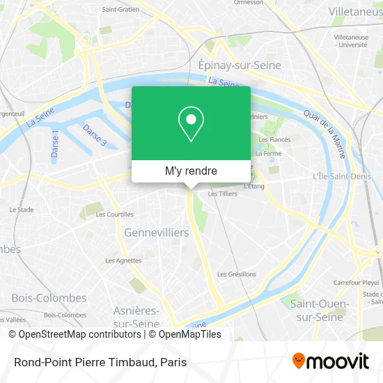 Rond-Point Pierre Timbaud plan