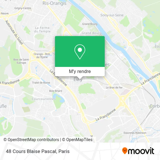 48 Cours Blaise Pascal plan