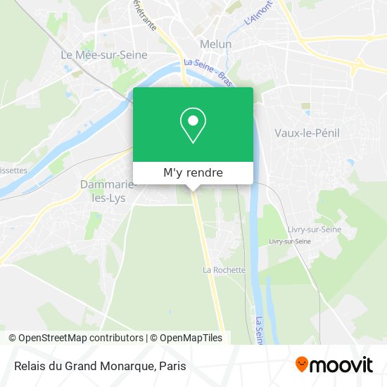 Relais du Grand Monarque plan