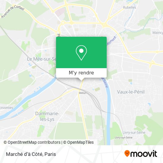 Marché d'à Côté plan