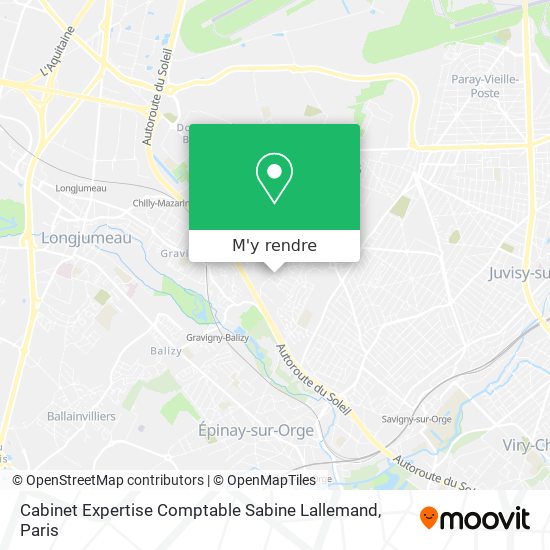 Cabinet Expertise Comptable Sabine Lallemand plan