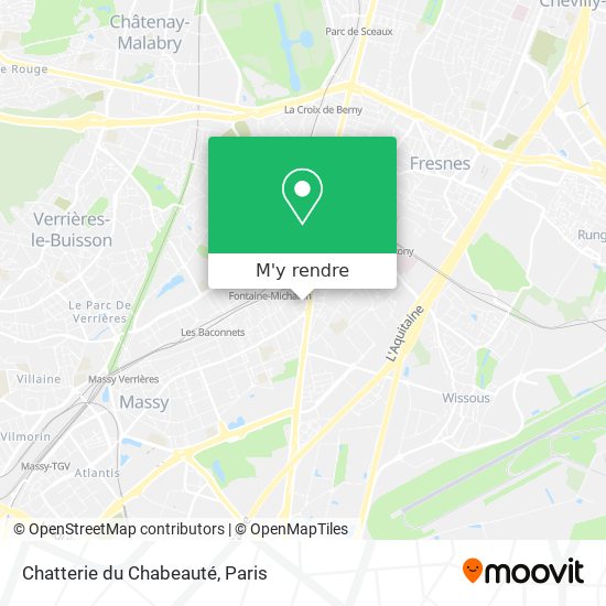 Chatterie du Chabeauté plan