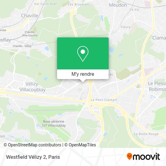 Westfield Vélizy 2 plan
