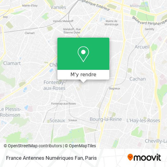 France Antennes Numériques Fan plan