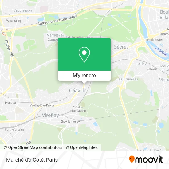 Marché d'à Côté plan