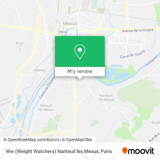 Ww (Weight Watchers) Nanteuil lès Meaux plan