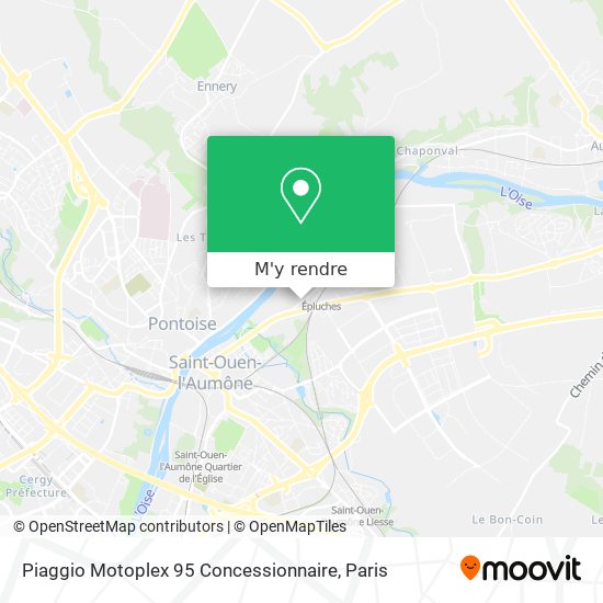 Piaggio Motoplex 95 Concessionnaire plan