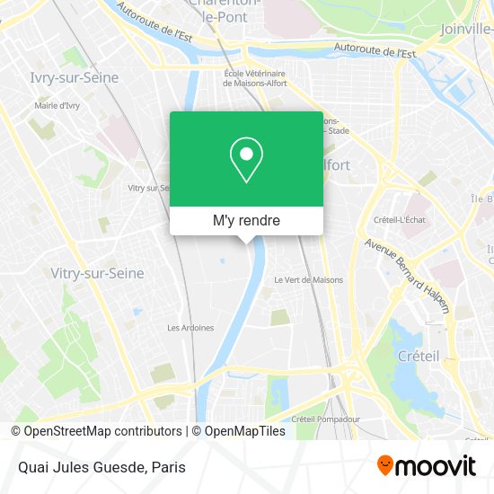 Quai Jules Guesde plan