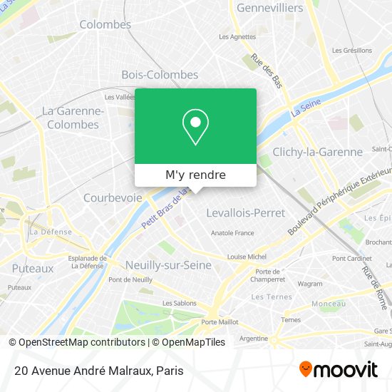 20 Avenue André Malraux plan