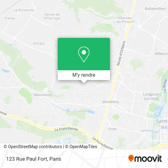 123 Rue Paul Fort plan